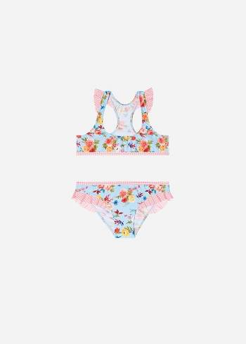 Calzedonia Floral Two-Piece Masha Baddräkter Barn Olika Färger | SE1152AP