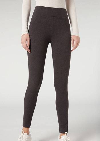 Calzedonia Thermal Leggings Dam Grå | SE1495HK