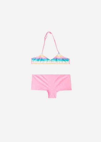 Calzedonia Two-Piece Sole Baddräkter Barn Rosa | SE1116QZ